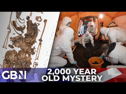 MYSTERY as unknown human remains discovered in bog as archaeologists look for cause of death