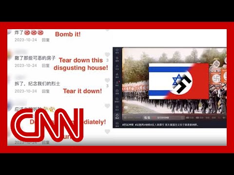 A flood of antisemitic hate is going unchecked on Chinese social media