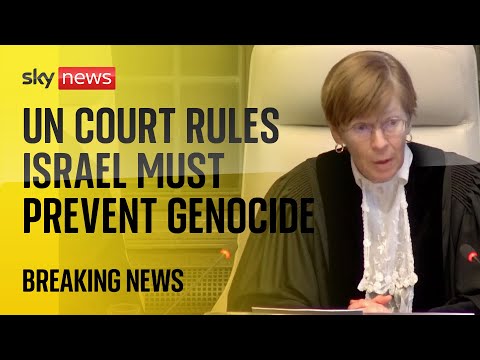 ICJ demands Israel takes measures to prevent acts of genocide in Gaza | Israel-Hamas war