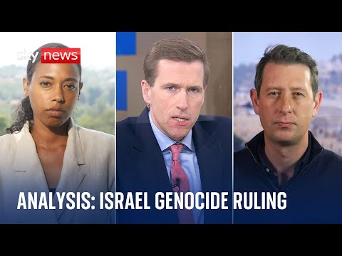 Israel ruling: Reaction and analysis from Sky News correspondents