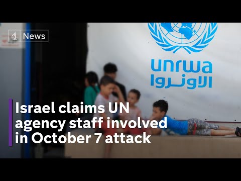 UK and US halt aid to UN agency over Israeli allegations staff helped Hamas on Oct 7