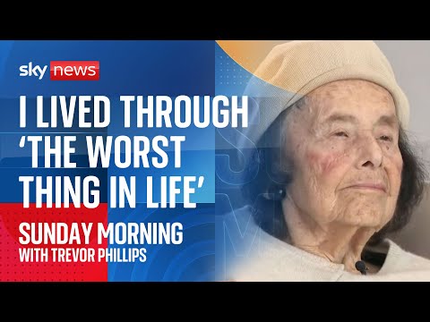 Holocaust survivor, 100, says she lived through ‘the worst thing in life’