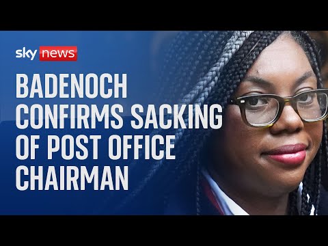 Kemi Badenoch confirms sacking of Post Office chairman