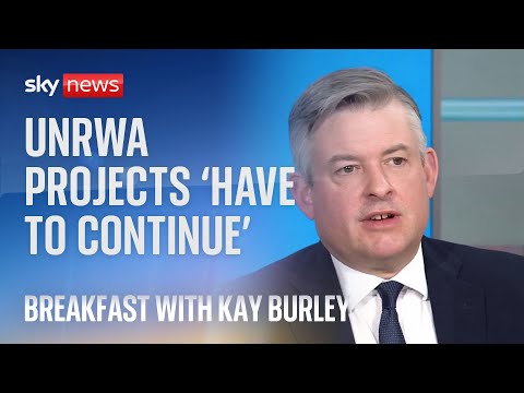 Labour calls for continued funding of UNRWA programmes in Gaza amid ‘humanitarian catastrophe’