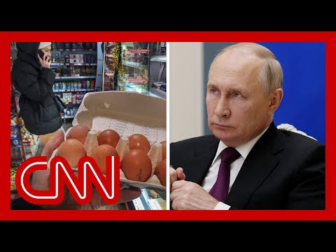 Video shows Russians crowding supermarket amid ‘egg crisis’