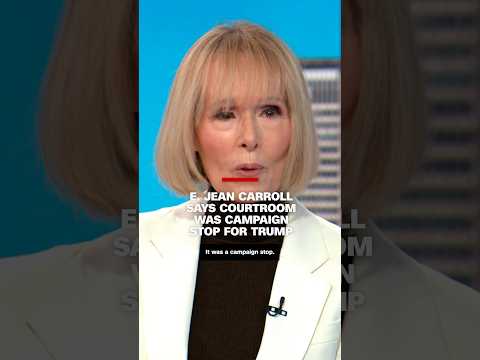 ‘He’s using me to win voters’: E. Jean Carroll says courtroom was campaign stop for Trump