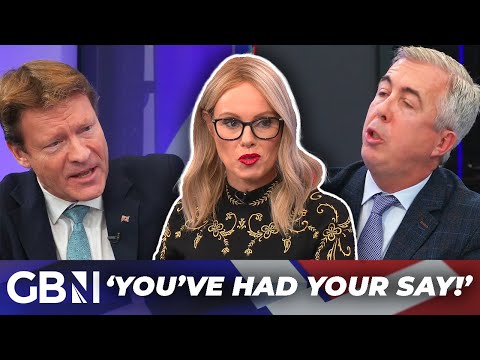 ‘You’ve had your say!’ | Panel clash gets FIERY over whether or not Trump maintained world peace