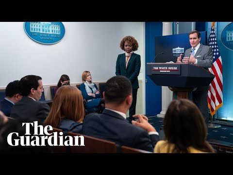White House briefing with Karine Jean-Pierre and John Kirby – watch live