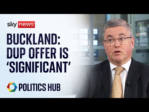 Northern Ireland: DUP offer is ‘significant’, says Robert Buckland