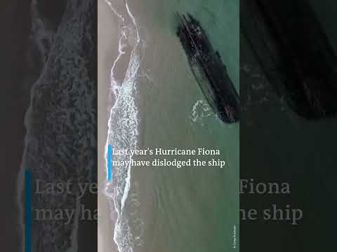 19th-century shipwreck emerged off the coast of Canada | DW News