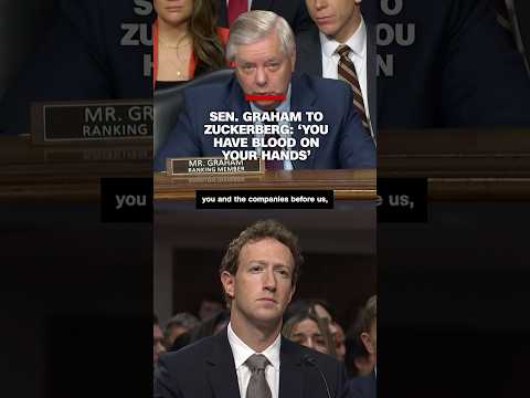 Sen. Lindsey Graham to Mark Zuckerberg: ‘You have blood on your hands’