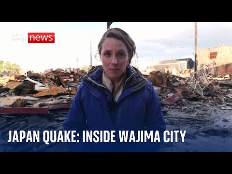 Japan: Inside the city at ‘heart of devastation’ after earthquake
