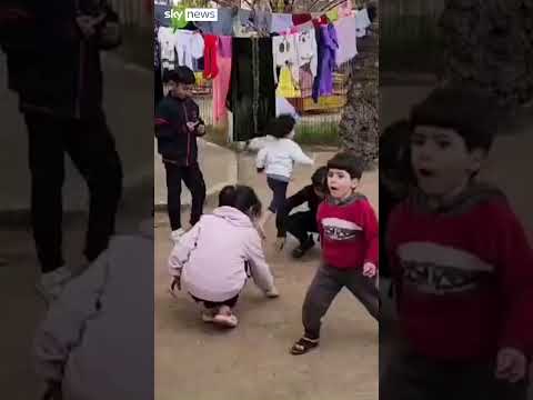 Palestinians shelter at Gaza Zoo
