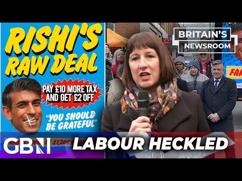‘More debt!’ – Labour HECKLED by public as campaign unveiling FLOPS