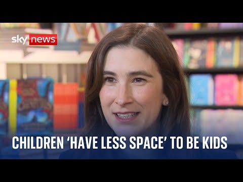 British children ‘have less space’ to be kids, award-winning author says