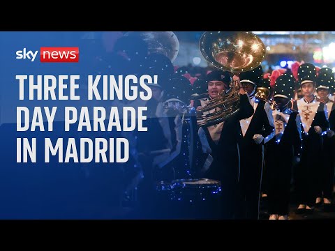 Watch live: Three Kings’ Day parade begins in Madrid