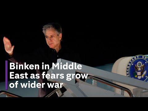 Antony Blinken begins marathon Middle East trip to stop wider conflict