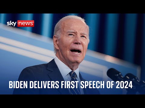 Watch live: US President Joe Biden address ahead of third anniversary of Capitol attack