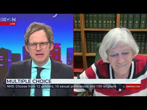 ‘Woke nonsense!’: NHS multiple choice, 12 genders, 10 sexualities, & 159 religions | Ann Widdecombe