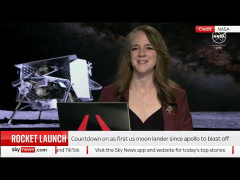 Copy of Peregrine Mission-1 launches into space aiming for moon landing