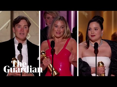 Must-see moments from the 2024 Golden Globe awards