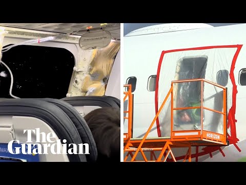 Investigation under way into Alaska Airlines flight that lost a door after takeoff