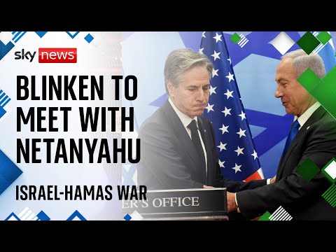 Israel-Hamas war: US Secretary of State Antony Blinken set to meet with Benjamin Netanyahu