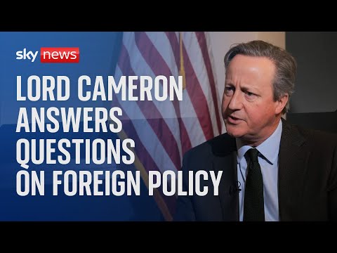 Watch live: Lord Cameron answers questions at the Foreign Affairs Select Committee