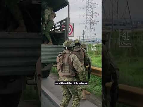 State of emergency in Ecuador after drug lord escapes prison