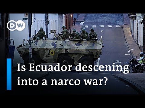Drug cartels unleash wave of violence in Ecuador | DW News