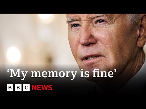 ‘My memory is fine’ – US President Joe Biden hits back at special counsel | BBC News