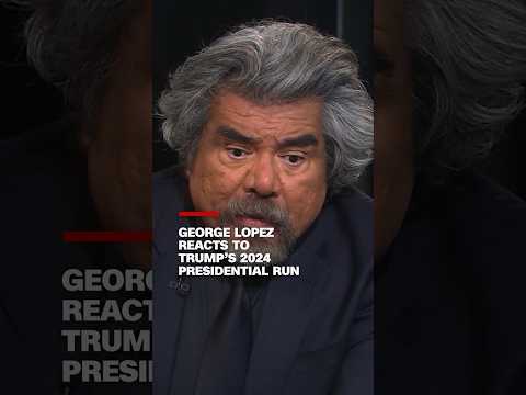 ‘Surprised’: George Lopez reacts to Trump’s run for president in 2024