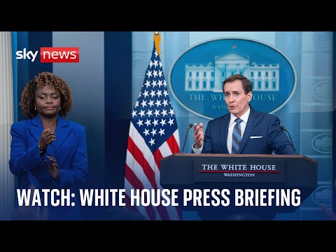 Watch live: White House press briefing after report comments on president’s ‘limited’ memory