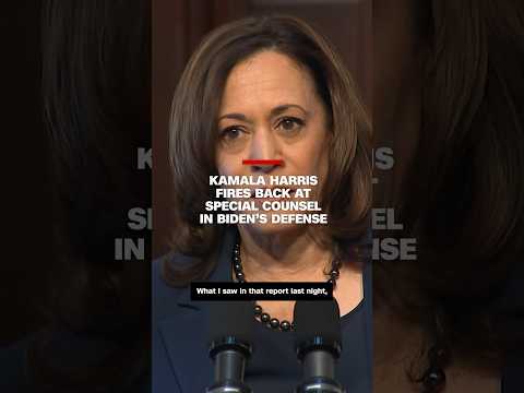 Kamala Harris fires back at special counsel in Biden’s defense
