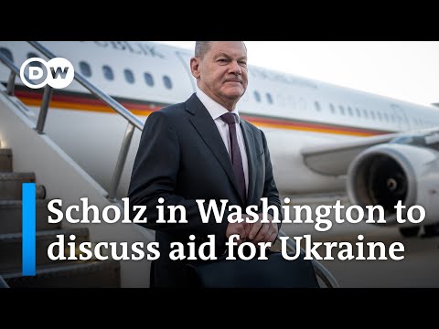 Germany’s Scholz in Washington for talks with US President Joe Biden | DW News