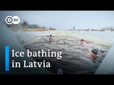 Ice bathing: Latvia’s signature winter sport | Focus on Europe