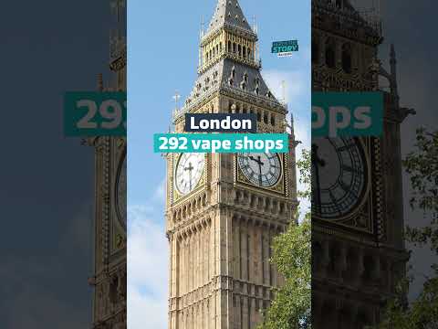 The vaping capital of the UK has been unveiled and it’s not London #itvnews #health #uk