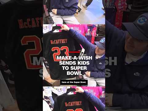 NFL superstars surprise kids at Super Bowl