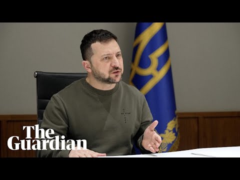 EU’s €50bn package for Ukraine signal ‘we will withstand’, says Zelenskiy