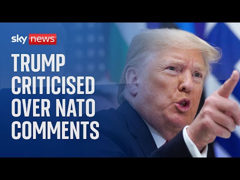 NATO and Biden criticise Trump for comments that ‘put US & European soldiers at risk’