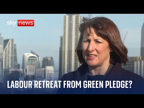 Labour’s Shadow Chancellor Rachel Reeves refuses to commit to £28bn green pledge