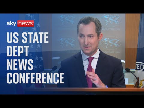 US State Department press briefing news conference – Thursday 1 February