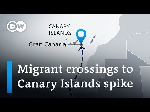 Why migrant crossings from Africa to the Canary Islands are soaring | DW News