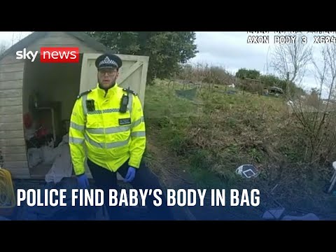 Court sees moment police uncover baby’s body in Lidl bag