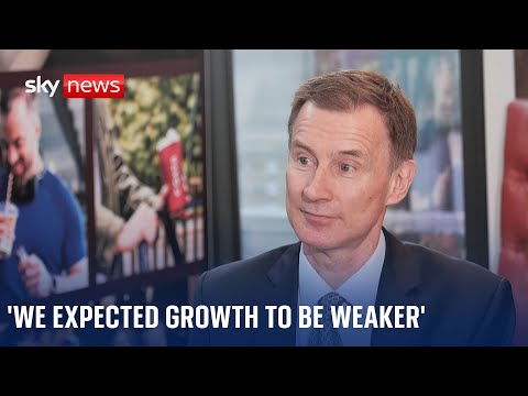 UK recession: ‘We expected growth would be weaker while tackling high inflation’, says chancellor