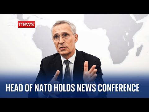 NATO Secretary General Jens Stoltenberg news conference following Defence Ministers meeting