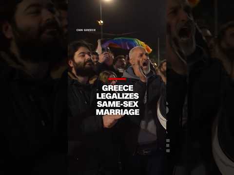 Greece legalizes same-sex marriage