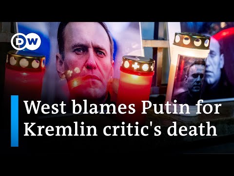 Western officials and Kremlin critics blame Putin for Navalny’s death in prison | DW News