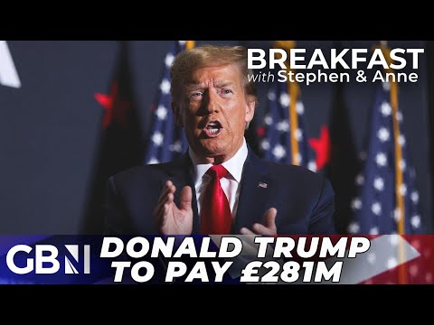 Donald Trump: ‘If he becomes President he COULD drop cases’ | Trump ordered to pay £281m to New York