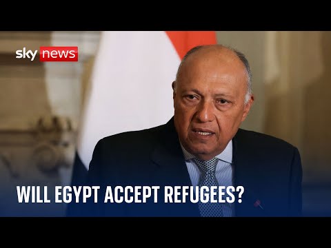 Are Egypt on the verge of accepting Palestinian refugees? | Israel-Hamas war